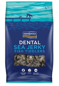 Fish4Dogs FISH4DOGS Dental Sea Jerky Fish Tiddlers - priboljšek za pse - 575g