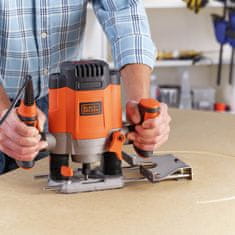 Black+Decker usmerjevalnik 1200W 8.000-28.000 obr/min, maks. globina