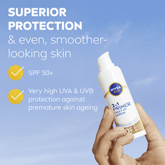 Nivea Serum za obraz 2v1 SPF 50+ (Daily UV Serum) 30 ml
