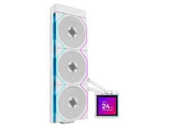 Lian Li HydroShift II LCD-S 360TL komplet za tekočinsko hlajenje, ARGB, bel (GHS2LCDS36TW)