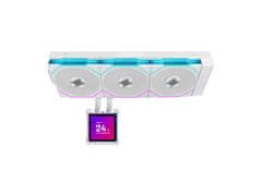 Lian Li HydroShift II LCD-S 360TL komplet za tekočinsko hlajenje, ARGB, bel (GHS2LCDS36TW)