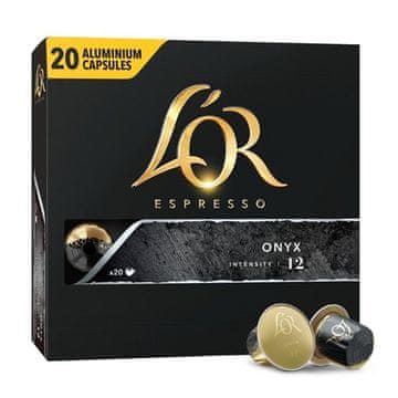 L'OR Kavne kapsule L'or Onyx 20pcs