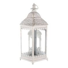 Autronic Svetilka Metal lantern - antique, white-antique, price for a set of 2 pieces (JL326)