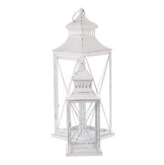 Autronic Svetilka Metal lantern - four-sided, white, price for a set of 2 pieces (LUC319)