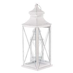 Autronic Svetilka Metal lantern - four-sided, white, price for a set of 2 pieces (LUC319)