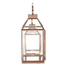 Autronic Svetilka Metal lantern, thin frames - four-sided, gold, price for a set of 2 pieces (LUC312)