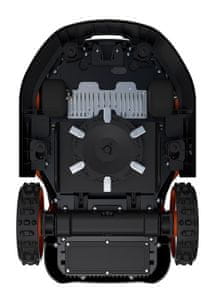 Kosilnica na strmini z naklonom 45%