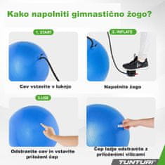 Tunturi Gimnastična žoga antiburst 55 cm