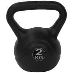 Tunturi PVC kettlebell 2 kg