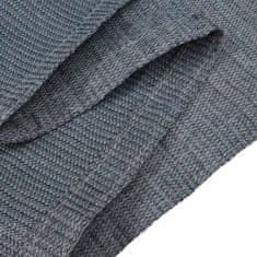 Vidaxl Preproga za šotor Modra in siva 400 × 300 cm Polietilen