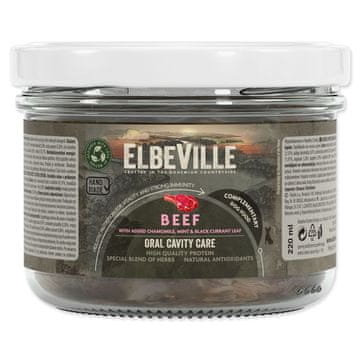 Jar Elbeville Dog Oral Cavity Care, govedina z dodatkom kamilice, meta 220ml