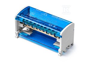 slomart Dvo-polni modularni razdelilni blok SHNK2x11 2x (7x6 mm², 2x25 mm², 2x35 mm²)