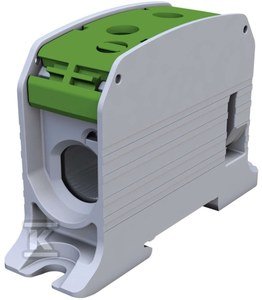 slomart DIN letevni priključek navojni SIMBLOCK STB 95 - Al/Cu, 87510, zelen