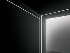 Optonica ALU profil za LED trak 2m VGRADNI (knauf) - komplet