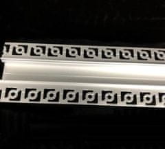 V-TAC  ALU profil za LED trak 2m VGRADNI (knauf) - komplet