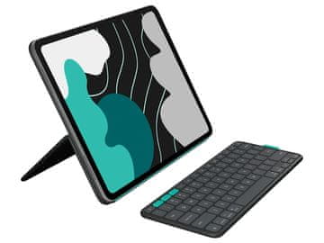 Logitech Ovitek s tipkovnico Logitech Flip Folio za iPad Pro 13 (M4) in iPad Air 13 (M2 & M3), grafit, SLO (920-013388)