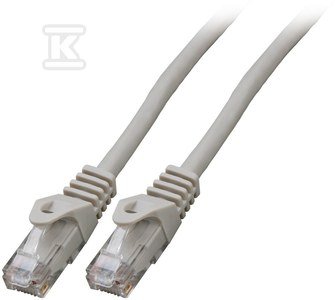 slomart Patchcord RJ45 U/UTP cat. 6A LSZH Premium 500MHz siv 3m