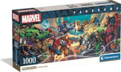 Clementoni Marvel Heroes vs. Villains Panoramska sestavljanka 1000 kosov