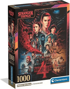 Clementoni Puzzle Stranger Things 4, 1000 kosov