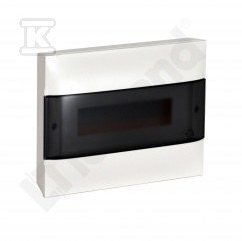 LEGRAND Nadometna razdelilna omarica PRACTIBOX S 1x12 prozorna vrata