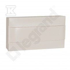 LEGRAND Nadometna razdelilna omarica PRACTIBOX S 1x18 z belimi vrati