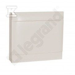 LEGRAND Nadometna razdelilna omarica PRACTIBOX S 2x18 z belimi vrati (36 modulov)