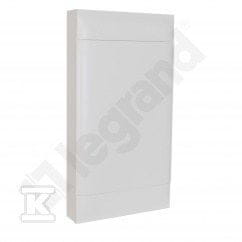 LEGRAND Nadometna razdelilna omarica PRACTIBOX S 4x18 z belimi vrati (72 modulov)