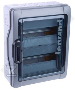 LEGRAND Nadometna razdelilna omarica RN65 IP65 z 2x12 modulnimi trakovi (24 modulov)