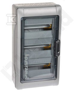 LEGRAND Nadometna razdelilna omarica RN65 IP65 s 3x12 modulskimi trakovi (36 modulov)