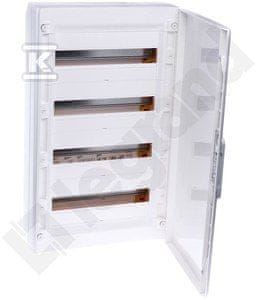 LEGRAND Nadometna razdelilna omarica XL3 125 bela vrata (72 modulov)