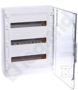 LEGRAND Nadometna razdelilna omarica XL3 125 prozorna vrata (54 modulov)