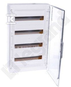 LEGRAND Nadometna razdelilna omarica XL3 125 prozorna vrata (72 modulov)