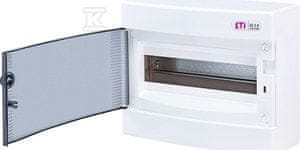 ETI Nadometna razdelilna omarica 12 modulov IP40 prozorna vrata ECT12PT