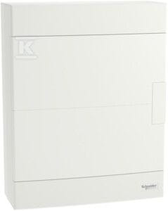 Schneider Electric Nadometna razdelilna omarica, Easy9 EU IP40 EZ9EU-2-12-NT-P bela vrata 2 vrsti 12 modulov/vrsta