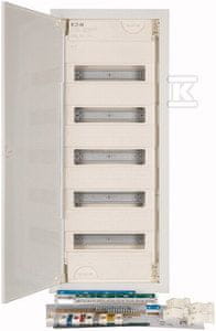 Eaton Vgradna modularna razdelilna omarica. IP30 5x70 ploščati KLV-60UPS-F