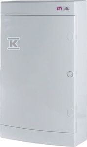 ETI Nadometno ohišje MEDIA, opremljeno s ploščo in vtičnico ECT36PO MEDIA.