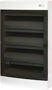 ETI Nadometno ohišje 4 vrste po 18 modulov, prozorna vrata ECT 4X18PT-S