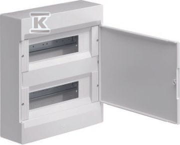 Hager Razdelilna omarica COSMOS 2x12M nadometna, IP40, polna vrata