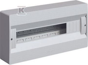 Hager Razdelilna omarica COSMOS 1x18M nadometna, IP30, brez vrat