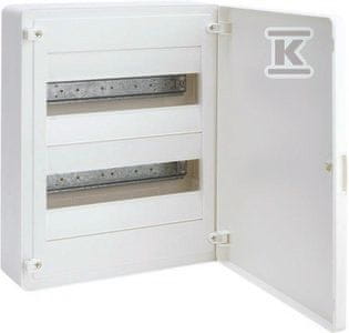 Hager Nadometna razdelilna omarica Golf IP40, polna vrata, 24 modulov