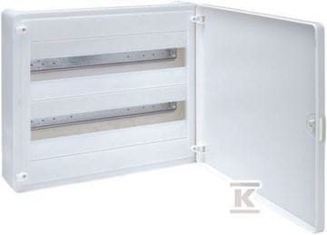 Hager Nadometna razdelilna omarica Golf IP40, polna vrata, 36 modulov