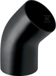 Geberit HDPE koleno 200/45, črne barve (HDPE odvodnjavanje)