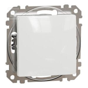 Schneider Electric Stopniščno stikalo, belo Sedna Design