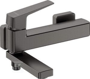 Deante Kopalniška armatura Blur, titan, stenska - s preklopnim izlivom