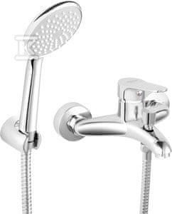 Ferro Kopalniška armatura s tuš garnituro ISSO, krom
