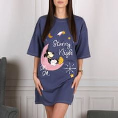 Disney DISNEY Mickey Mouse Ženska nočna srajca, 100% bombaž, poletna nočna srajca S