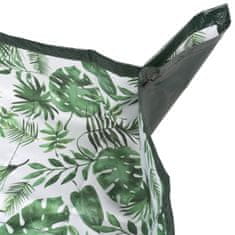 GARDEN LINE Prekrivna podlaga za presaditev rastlin in cvetja s pritisknimi zaponkami, vodotesna podlaga za sadike 75x75 cm