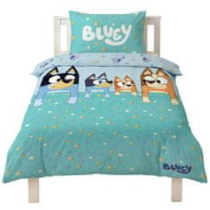 sarcia.eu BLUEY Obratna otroška posteljnina z zadrgo, 100% bombažna posteljnina 135x200cm+74x48cm OEKO-TEX
