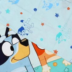 sarcia.eu BLUEY Obratna otroška posteljnina z zadrgo, 100% bombažna posteljnina 135x200cm+74x48cm OEKO-TEX