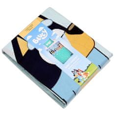 sarcia.eu BLUEY Obratna otroška posteljnina z zadrgo, 100% bombažna posteljnina 135x200cm+74x48cm OEKO-TEX
